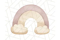 Watercolor Baby Dragon Clipart, Cute Nursery Fantasy PNG Product Image 5