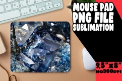 Sleek Geode Agate Pattern Mouse Pad Collection Product Image 1