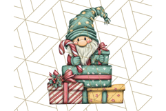 Christmas Gnome Clipart, Holiday Gnomes PNG Illustrations Product Image 3