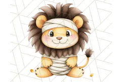 Halloween Animal Costumes PNG, Cute Spooky Animals Clipart Product Image 3