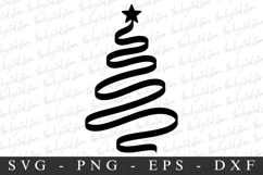 Merry Christmas Tree Svg | Christmas svg | Svg cut file Product Image 1