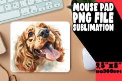 Charming Dog Lover's Delight Sublimation Mousepad PNG Product Image 1