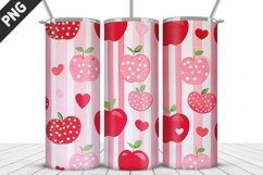 Lovely Hearts Tumbler Design | Valentine&#039;s Day Tumbler Wrap Product Image 3