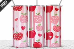 Lovely Hearts Tumbler Design | Valentine's Day Tumbler Wrap Product Image 3