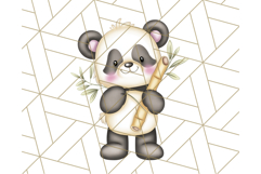 Tiny Zoo Friends Clipart, Cute Cartoon Zoo Animals PNG Product Image 3