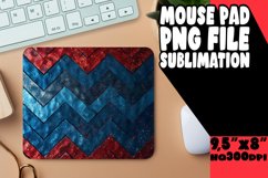 Glitter Stripe Mouse Pad for Sublimation Art Product Image 1