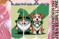 Wholesome joy 20oz tumbler wrap, St Patricks Product Image 1
