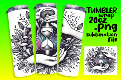 RADIANT PNG Tumbler Design 20oz , Mystic Product Image 1