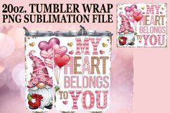 ENCHANTING VIEWS 20oz TUMBLER WRAP, Valenines Product Image 1