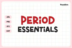 Funny Sanitary Pouch Quote | Period Essentials Product Image 3