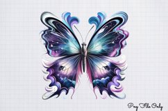 Smoke Butterflies Clipart PNG Product Image 1