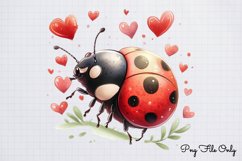 Cute Valentine Kawaii Clipart PNG Product Image 1