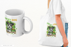 St Patrick Day Dog Png Sublimation - Cute St patrick Dog Product Image 3