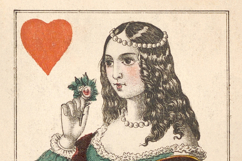 Antique Austrian Tarot Deck Queens Only Restored Images Product Image 5