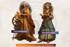 Guilded Harvest Clipart | Fantasy Autumn PNG Set Product Image 11