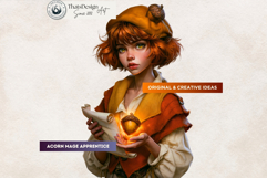 Guilded Harvest Clipart | Fantasy Autumn PNG Set Product Image 7