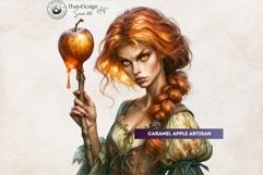 Guilded Harvest Clipart | Fantasy Autumn PNG Set Product Image 9