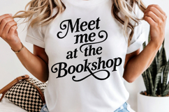 Book Lover PNG Meet Me At The Bookshop Reading Product Image 4