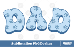 American Dad 4th of July USA Cat Dog Paw DTF Sublimation Product Image 1