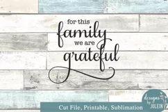 For this family SVG, Sublimation, Printable, Cricut Product Image 2