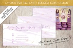 Business Card Template for Adobe Photoshop - Layered PSD Template - Design #3 Product Image 1