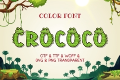 SAFARI - 6 Color Fonts Product Image 14