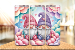Valentine’s Day Cute Gnomes Tumbler Wrap PNG Big Bundle Product Image 2
