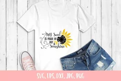 My Soul Is Made Of Joy And Sunshine Quote SVG File Product Image 1