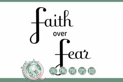 SVG | Faith Over Fear Product Image 2
