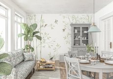 Wall mockup - Wallpaper mockup - Scandinavian room scene Product Image 10