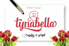 Tynabella  - Free Font of The Week Product Image 1