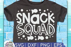 Snack Squad SVG DXF PNG EPS Cutting Files Product Image 1