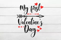 My First Valentine's Day SVG, Valentine SVG, Valentine's Product Image 2