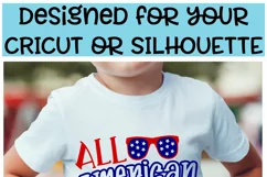 All American Boy - A 4th of July Cricut Cut File Product Image 2