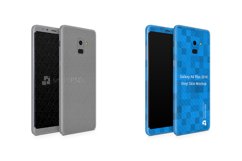 Samsung Galaxy A8 Plus Vinyl Skin Design Mockup 2018 Front-B Product Image 2