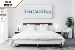 Wooden Frame Smart Mockup PSD &amp; JPG Template Graphic Product Image 1