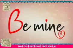 Be mine svg| Valentine Hearts svg | Be my valentine svg Product Image 1