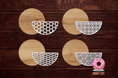 Template Door Hanger Bundle SVG Laser cut file for Glowforge Product Image 2