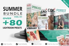 82 Photoshop Actions, Ps Summer Bundle Vol 01, Mega Pack Product Image 1