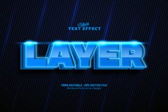 Editable text effect, Layer text Product Image 1