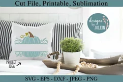 Split Pumpkin SVG, png, eps, jpeg, DXF, sublimation Product Image 4