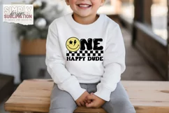 One Happy Dude |Boys 1st Birthday | Sublimation | DTF | Png Product Image 3