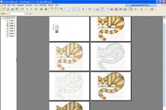 Tabby Cat - PDF Cross Stitch Pattern Product Image 2