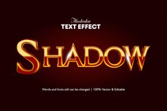 3D Movie style text effect Shadow Illustrator Text Effect Product Image 1