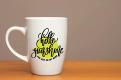 Hello Sunshine SVG Cut File Summer SVG Beach Vibes SVG Product Image 4