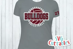 Volleyball SVG | Volleyball Template 007 | Shirt Design Product Image 3
