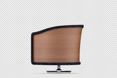 Isometric Arm Chair 3D isolated render Product Image 1