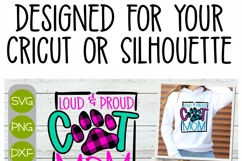 Loud and Proud Cat Mom - A Cricut Layered Cut File SVG Product Image 5
