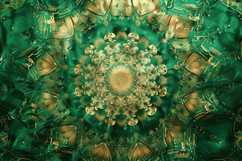 Green Pattern Background Wallpaper Product Image 1