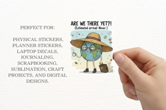 Sarcatic Travel Stickers Product Image 2